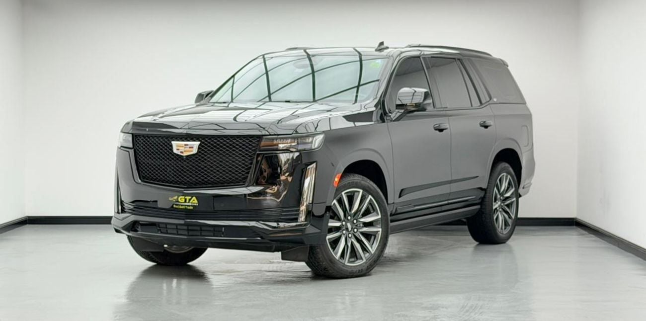 Cadillac Escalade SPORT PLATINUM 2023 Cadillac Escalade Sport, Jan/2028 Cadillac Warranty + Service Contract, Full Cad