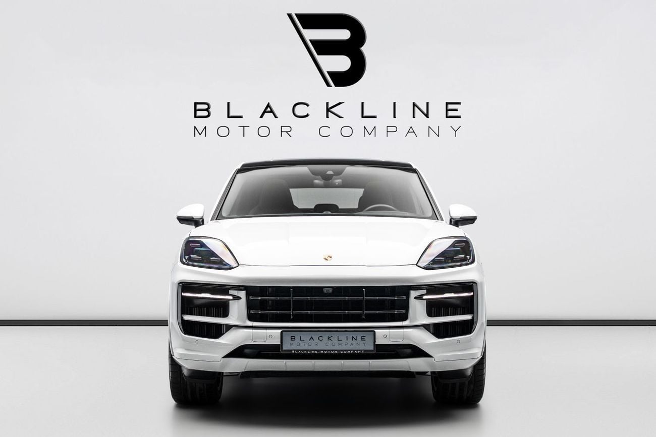 Porsche Cayenne STANDARD STD BUY NOW, PAY 2027 | THE BLACKLINE STANDARD | August 2027 Porsche Warranty, GCC, Low KM's
