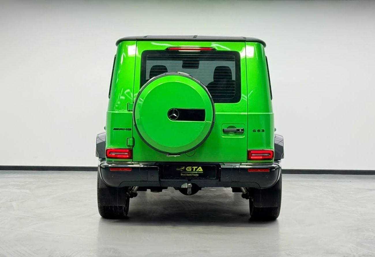 Mercedes Benz G63 AMG STANDARD 2022 Mercedes Benz G63 AMG G Manufaktur, MB Warranty + Service Pack, Carbon Fiber Interior, GCC