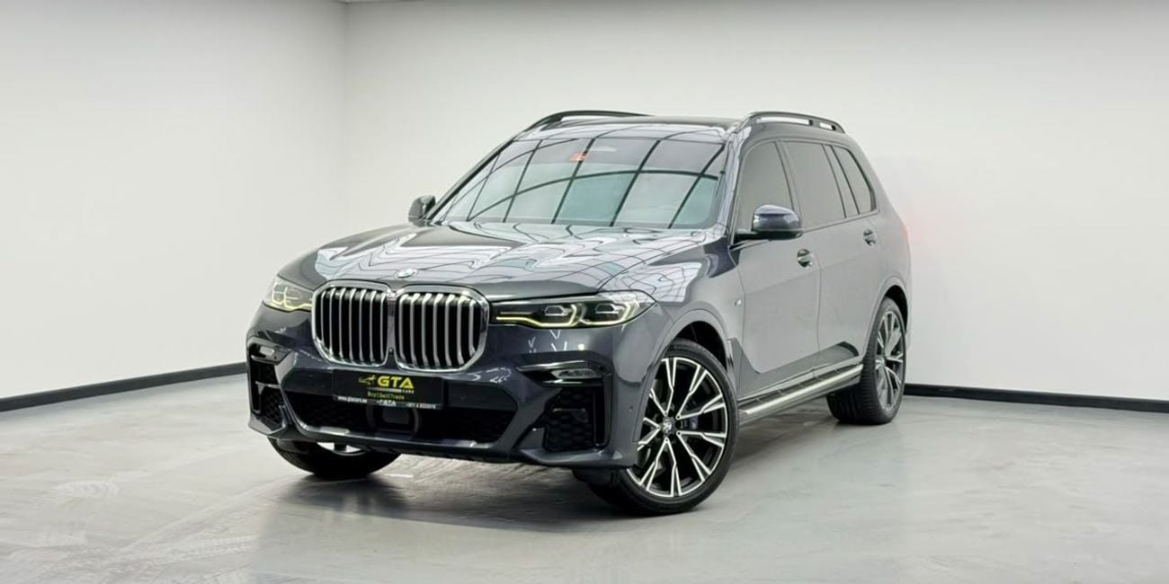 بي أم دبليو X7 40i M SPORT بي إم دبليو X7 xDrive40i M-Sport موديل 2020، مع ضمان، وسجل صيانة كامل لدى بي إم دبليو، 7 مقاعد، كامل