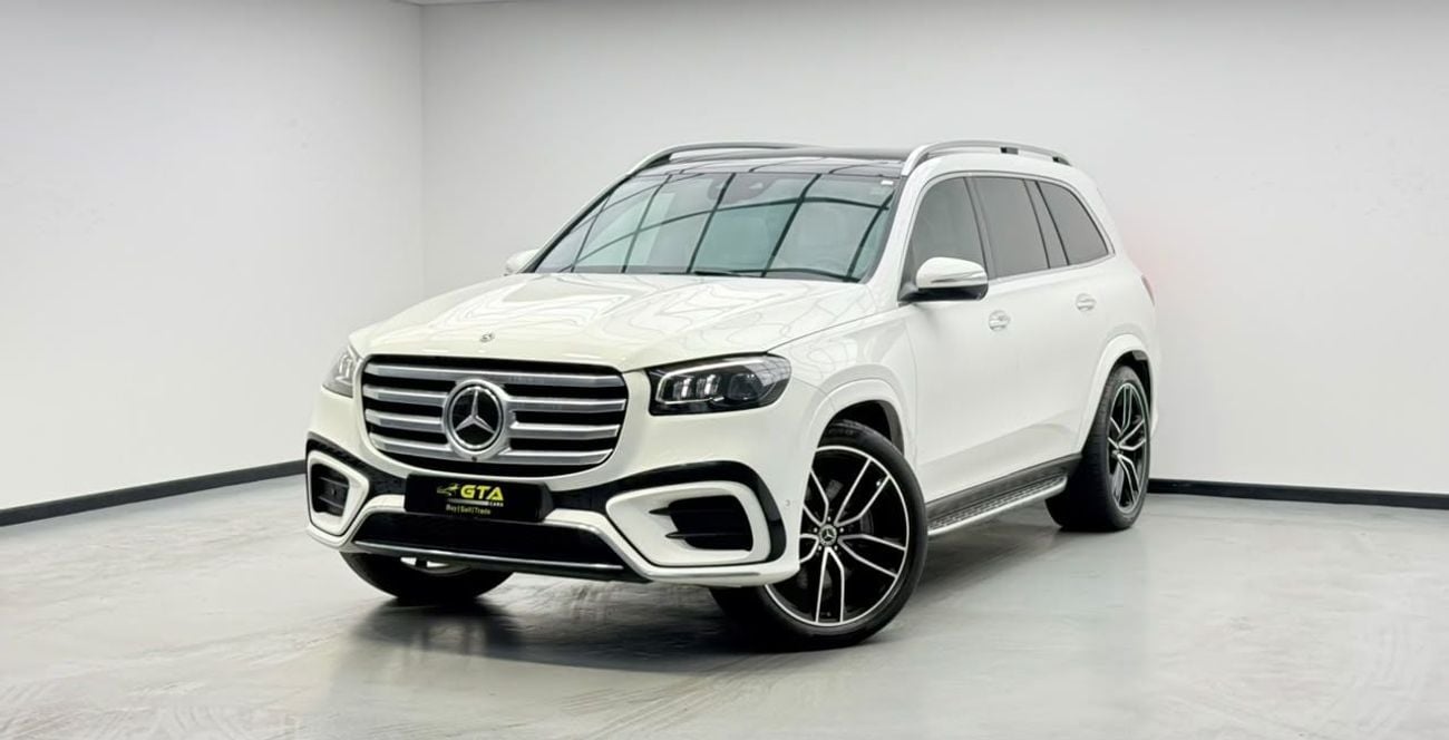 مرسيدس بنز GLS 450 4MATIC مرسيدس بنز GLS450 4MATIC بريميوم بلس موديل 2025، مع ضمان مرسيدس بنز وحزمة خدمة موديل 2029، 7 مقاعد،