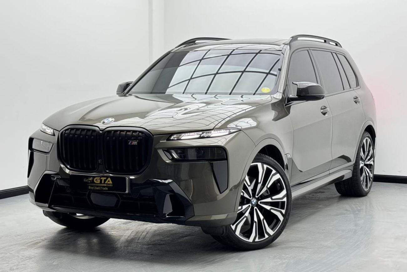 BMW X7 M60i XDRIVE 2024 BMW X7 xDrive, 10/2028 BMW Warranty and Service Pack, BMW Service History, GCC