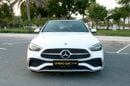 Mercedes Benz C200 C200 Premium Advanced | GCC Specs | Garagash Warranty And Service Contract 105000Kms