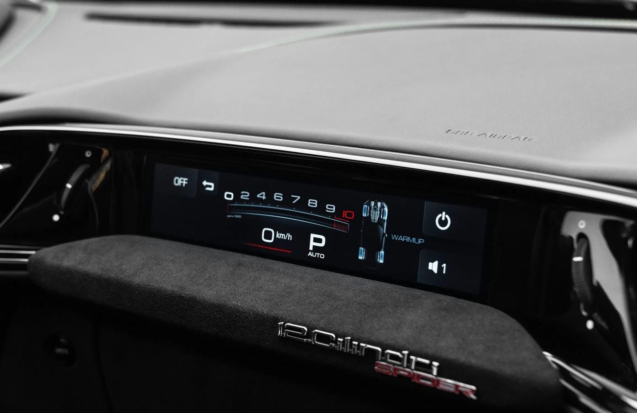 فيراري 12سيلندري 6.5 L Naturally Aspirated V12 Engine