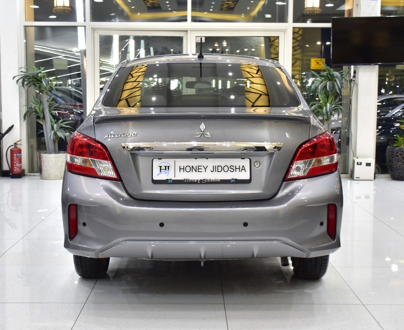Mitsubishi Attrage GLX HIGHLINE EXCELLENT DEAL for our Mitsubishi Attrage ( 2021 Model ) in Grey Color GCC Specs