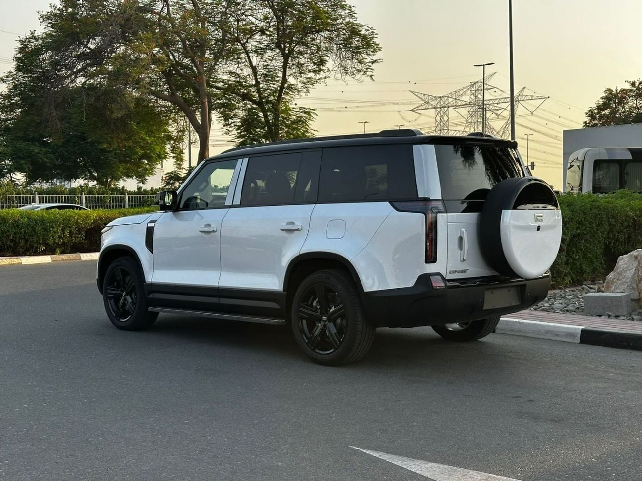 روكس 01 VIP ROX 01 7 SEATS HYBRID White/Orange | Long range 2026