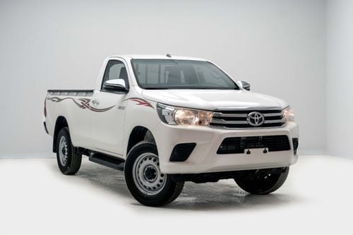 تويوتا هيلوكس 2.7L - Super White Inside Red | Export Only