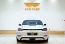 Porsche 718 Boxster Boxster / Warranty and Service Contract / GCC Specs