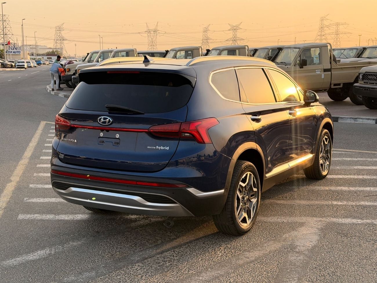 Hyundai Santa Fe SMART HEV 2023 HYUNDAI SANTAFE CALLIGRAPHY HYBRID PANORAMIC ROOF 360CAMERA FULL OPTIONS IMPORTED FROM USA