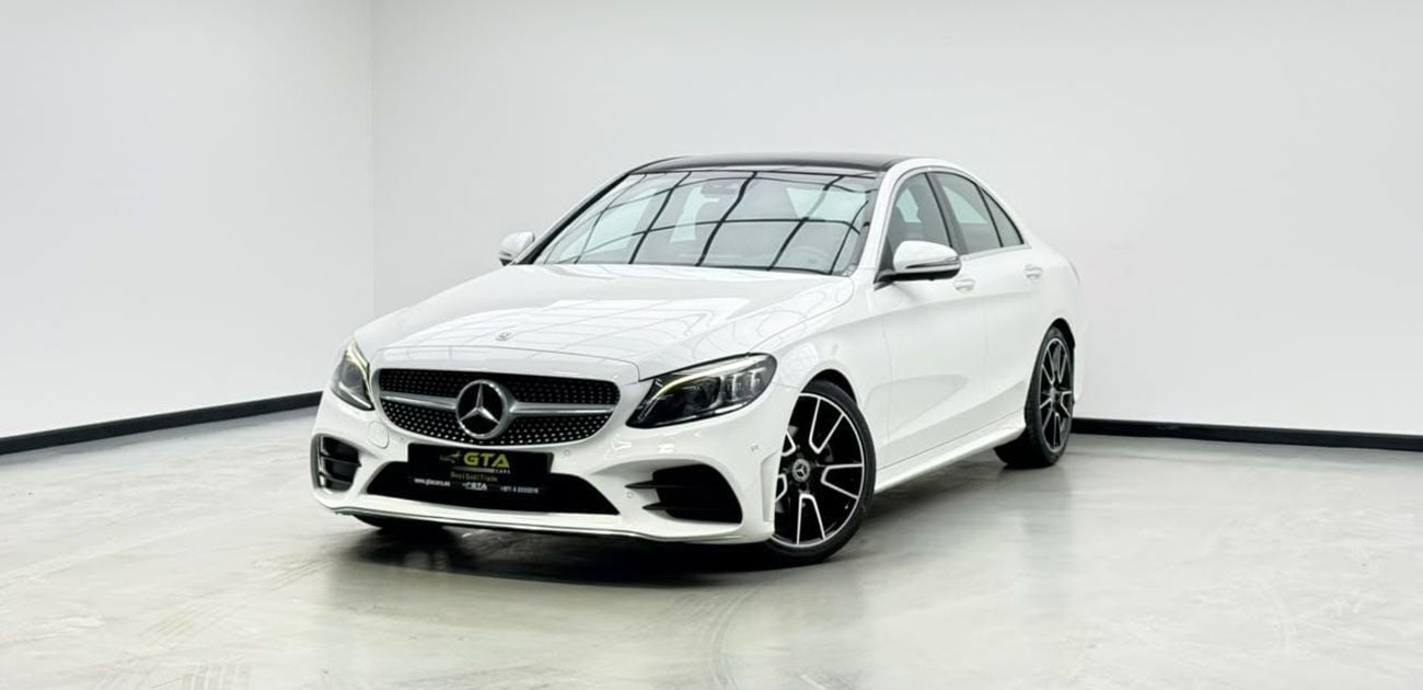 Mercedes Benz C200 STANDARD 2021 Mercedes Benz C200 AMG, Warranty, Full Service History, Fully Loaded, Excellent Condition, GCC