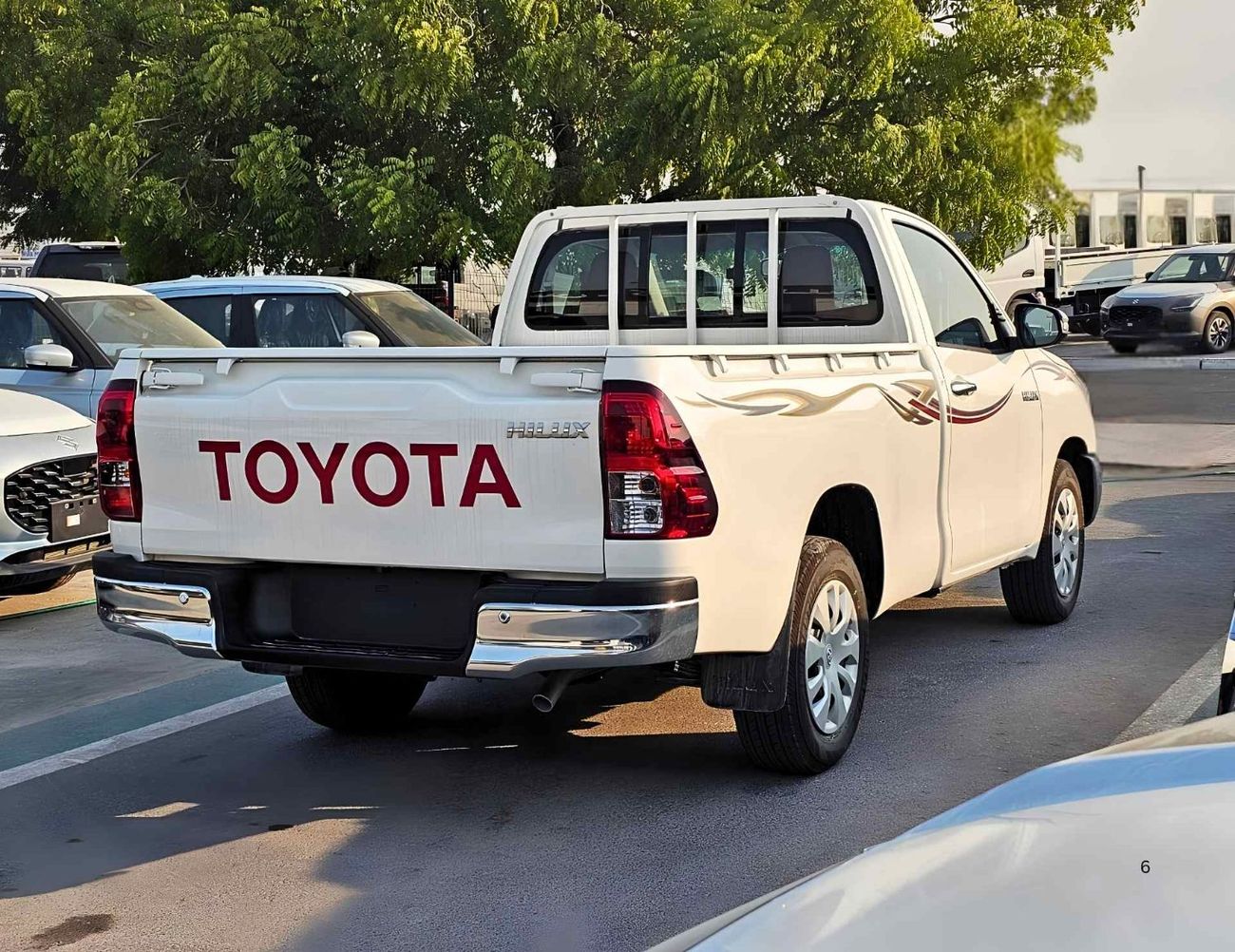 Toyota Hilux NARROW BODY SINGLE CABIN || 2.7L PETROL V4 | 4 HOOKS | FR&RR CHROME BUMPERS (CODE # HPMSC2)