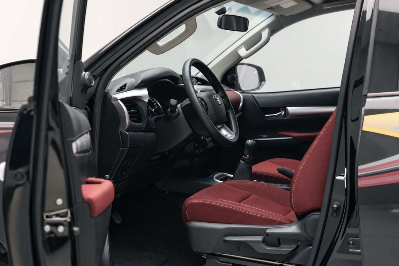 Toyota Hilux SR5 Double Cab 2.7L - Attitude Black Inside Maroon | Export Only