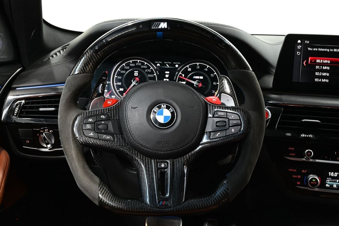 بي أم دبليو M5 Competition 2019 BMW M5 F90 Competition, Service History, 1 Year Warranty, Excellent Condition, Clean Title