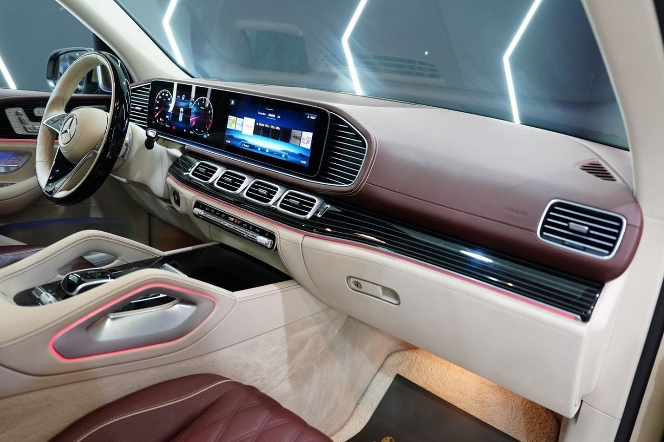 مرسيدس بنز 600 Maybach مرسيدس مايباخ GLS 600 موديل 2024، لونان، باقة المقاعد الخلفية الفاخرة، ضمان وخدمة جارجاش!!