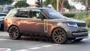 Land Rover Range Rover HSE Land Rover Range Rover 2022 HSE P530 V8 GCC Specs Original paint no accident