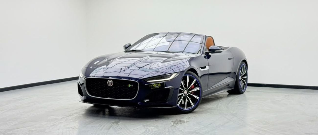 Jaguar F-TYPE R 2021 Jaguar F-Type P575 R Convertible, 2028 Masterclass Warranty + Service Pack, Very Low Km, Euro
