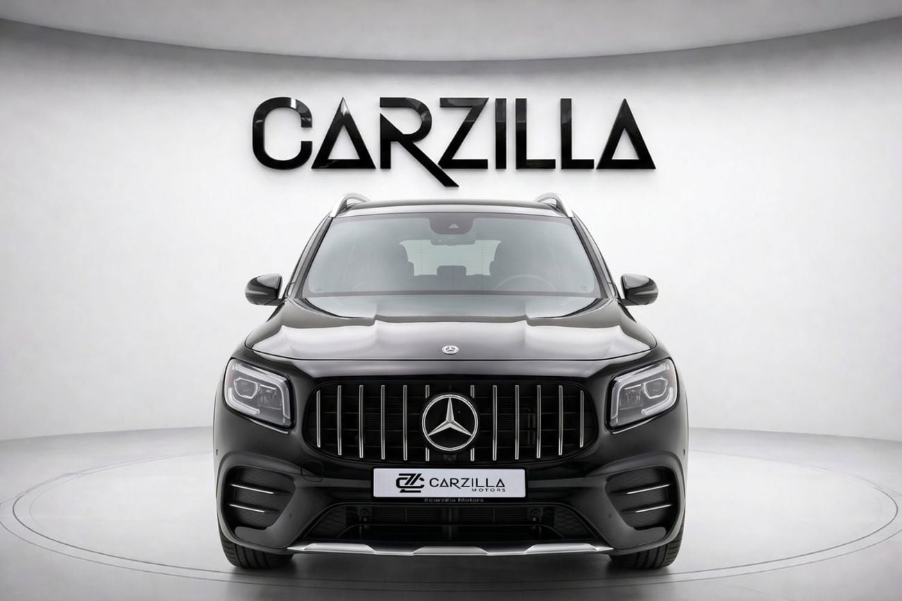 مرسيدس بنز GLB 35 AMG 4MATIC 2023 | تطعيمات داخلية من ألياف الكربون | 2,546 درهم إماراتي شهرياً