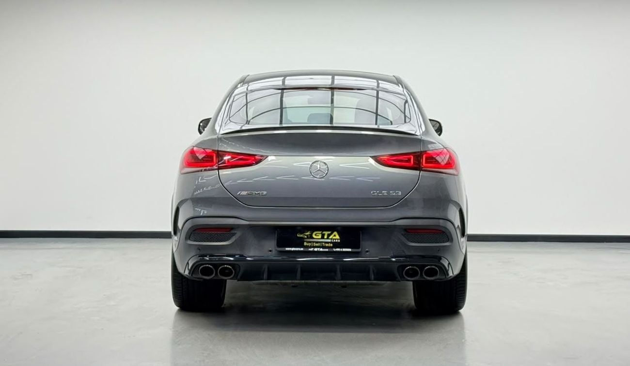 مرسيدس بنز GLE 53 AMG COUPE 4MATIC+ مرسيدس بنز GLE53 AMG كوبيه موديل 2022، ضمان مرسيدس بنز حتى 2027، سجل صيانة كامل لدى مرسيدس بنز، كامل