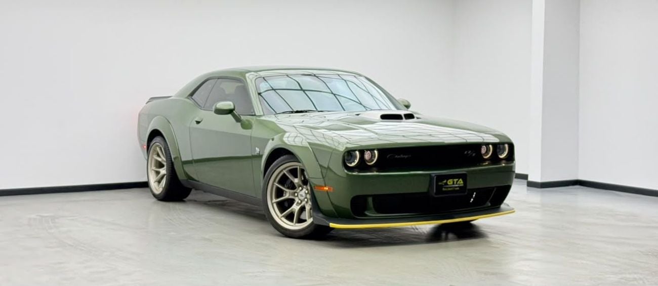 دودج تشالينجر RT SCAT PACK WIDE BODY 2023 Dodge Challenger R/T Scat Pack, Agency Warranty+Full Service History, GCC Specs.