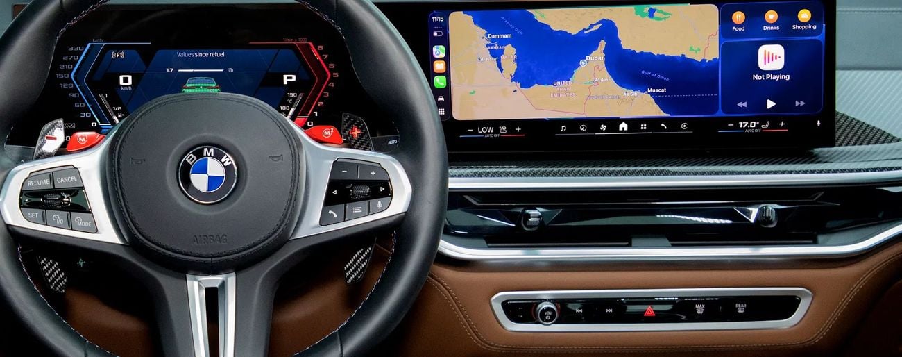 بي أم دبليو X6 M COMPETITION Delivery KM Like • Service Contract + Warranty until • GCC