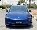 تسلا موديل 3 Chinese Version with 10,500 km driven only