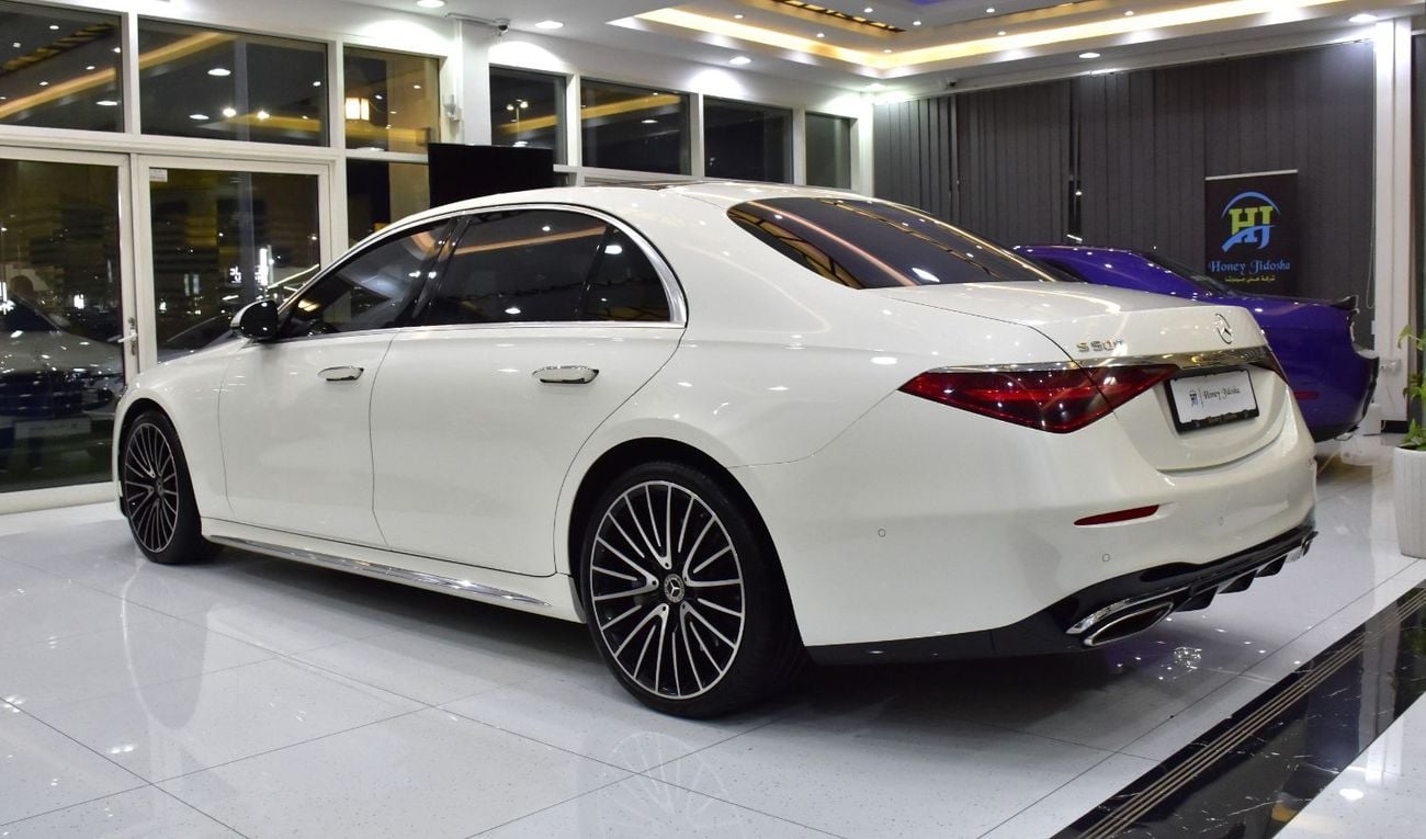 Mercedes Benz S500 4MATIC L EXCELLENT DEAL for our Mercedes Benz S500 4Matic ( 2021 Model ) in White Color GCC Specs