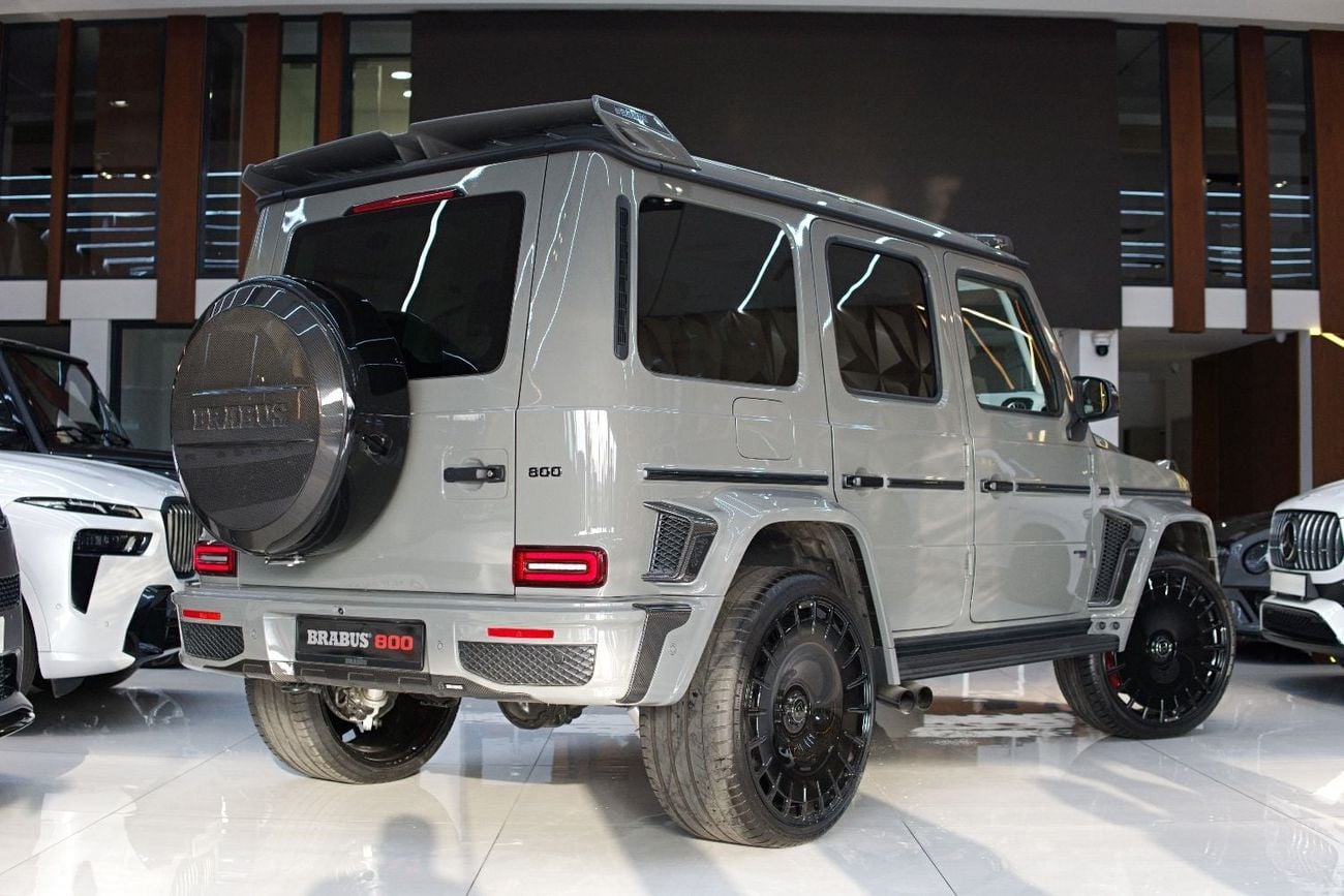BRABUS 800 - Mercedes-AMG G 63 2025 Mercedes-AMG G 63 | 4.0L Twin-Turbo V8 | 800 HP | BRABUS Middle East Warranty