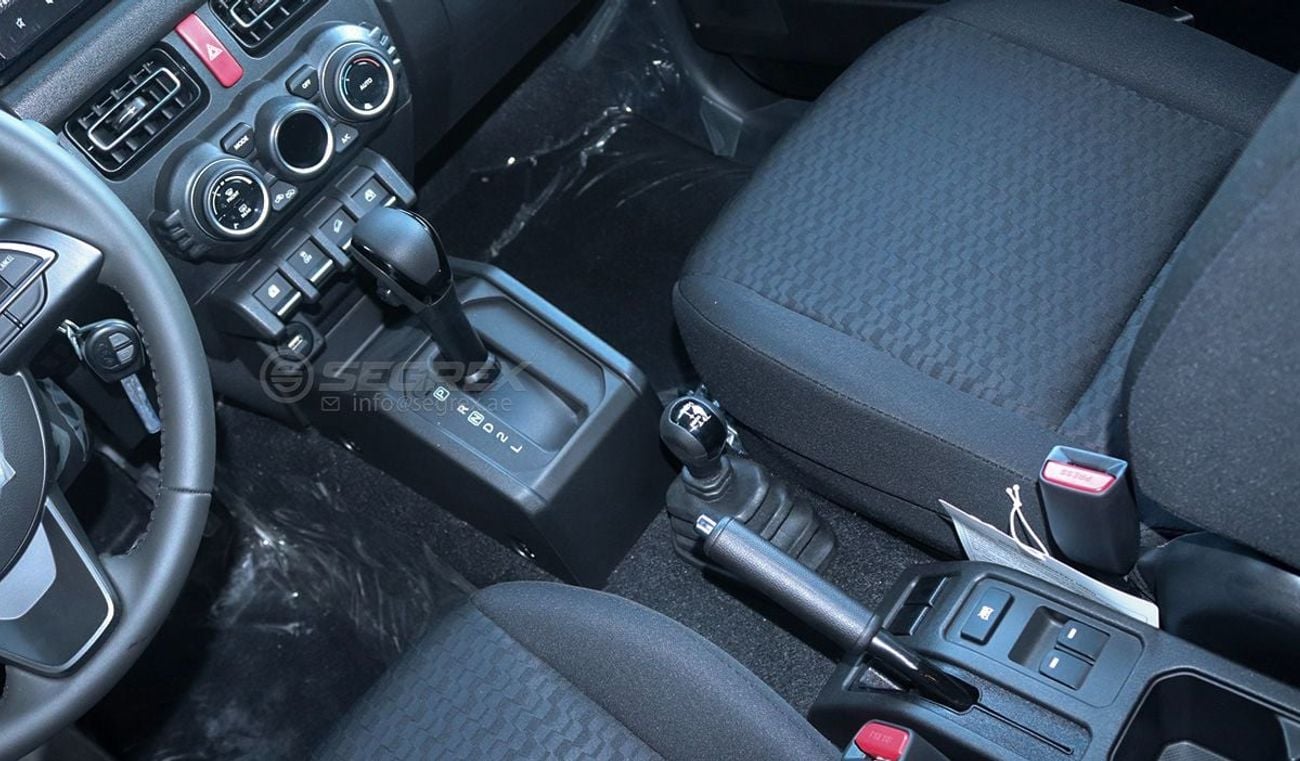 سوزوكي جيمني GLX . 1.5L . Petrol . 4WD . 4-Speed Automatic . 5 Seats . 5 Doors موديل 2026. للتصدير