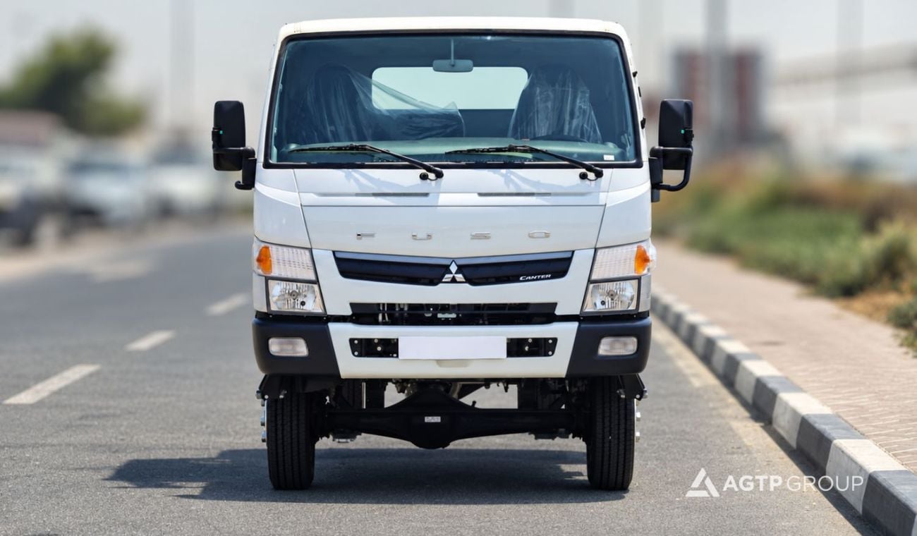 Mitsubishi Canter STANDARD Single Cab | 3.0L Turbo Diesel | Manual | 4x4 | GCC Specs | White | Cab & Chassis | READY EXPORT