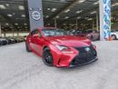 Lexus RC350 F sport 3.5L V6 / ELECTRONIC CLUSTER / COOLING AND HEATING SEATS / MOUSE / BIG SCREEN