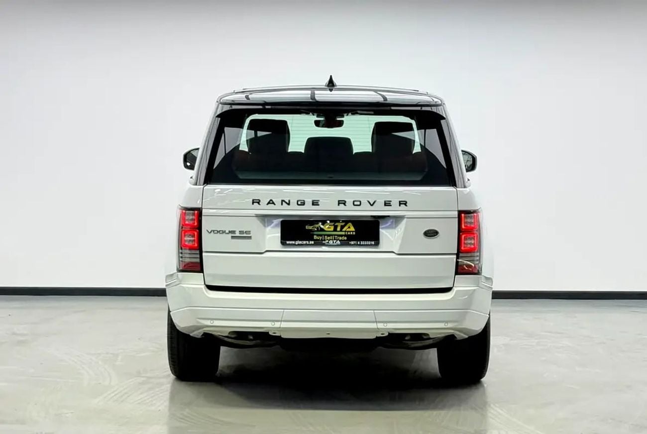 Land Rover Range Rover Vogue SE Supercharged, Full Service History, Fully Loaded, GCC