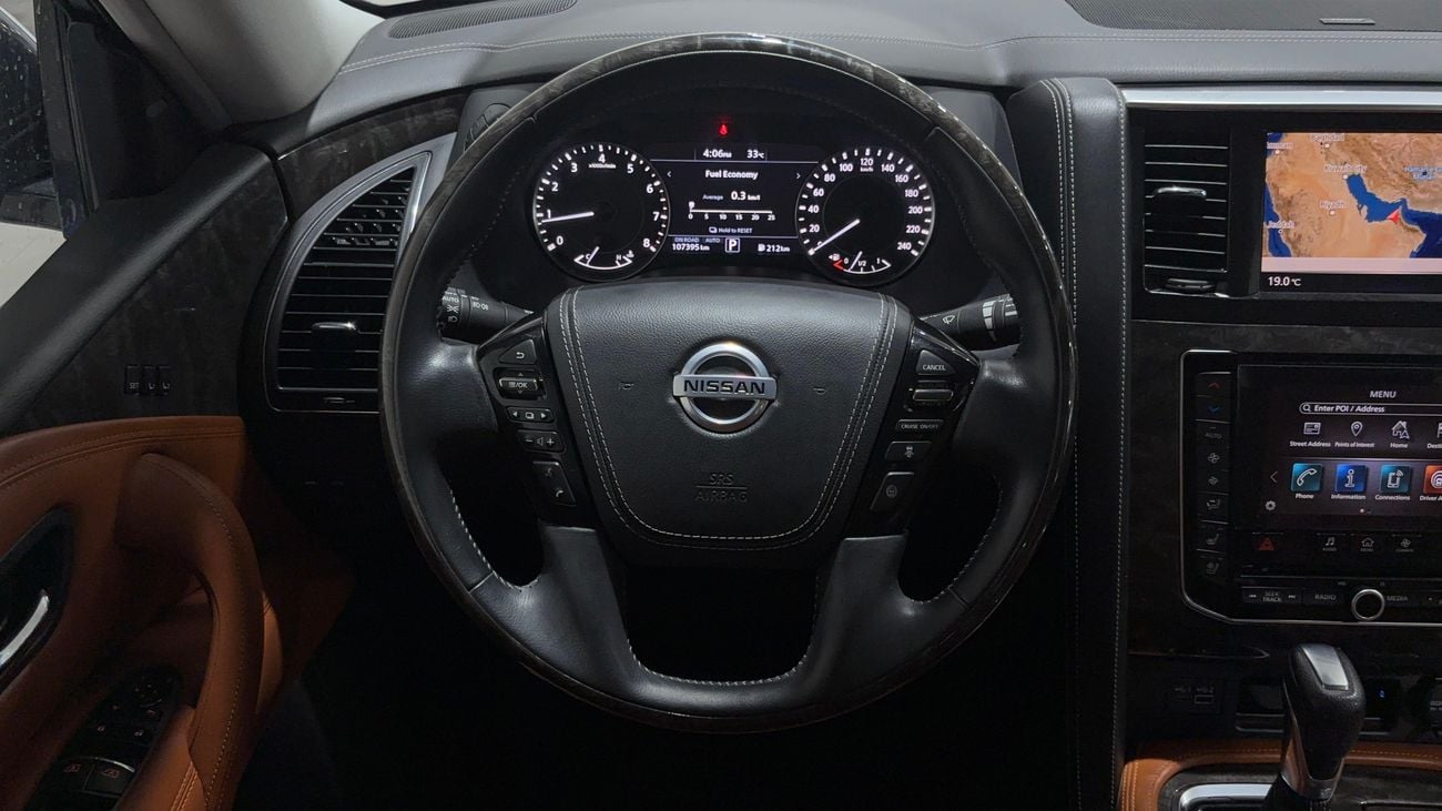Nissan Patrol LE PLATINUM CITY 2021 | AED 2349/Month | 0 DP | 30 Day Return | Warranty | Service History