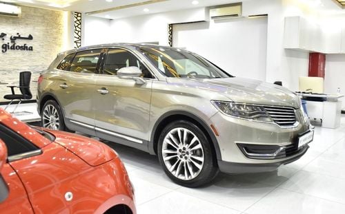 لينكولن ام كى اكس RESERVE EXCELLENT DEAL for our Lincoln MKX 2.7 ECOBoost AWD ( 2016 Model ) in Beige Color GCC Specs