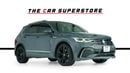 Volkswagen Tiguan R-LINE PLUS-GCC-Al Nabooda Full Service History-1 Owner-Leather Interior