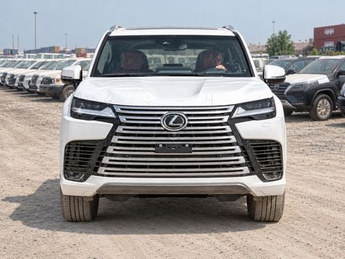Lexus LX700h VIP ECTAV0008 - 2026 Lexus LX700h VIP - 3.5L Hev At - White with Tan Interior
