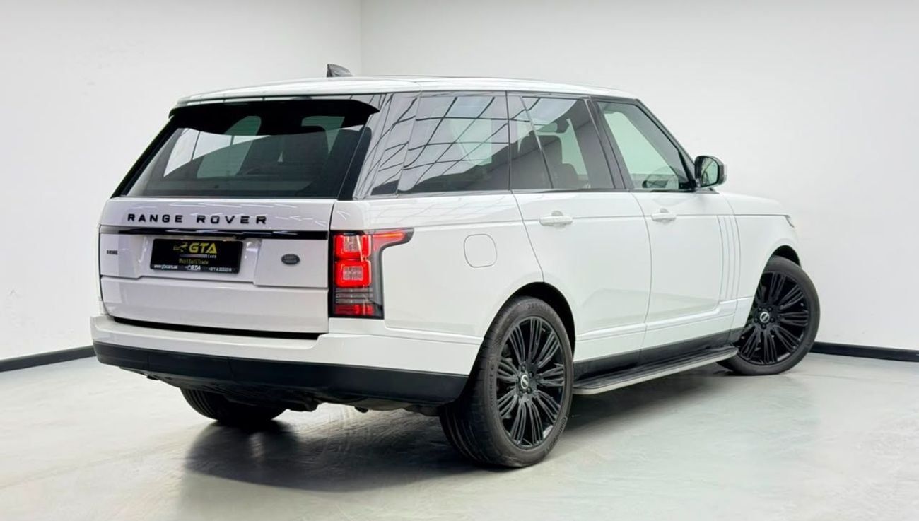 Land Rover Range Rover 2017 Range Rover HSE Supercharged, Warranty, Full RR Service History, Fully Loaded, GCC