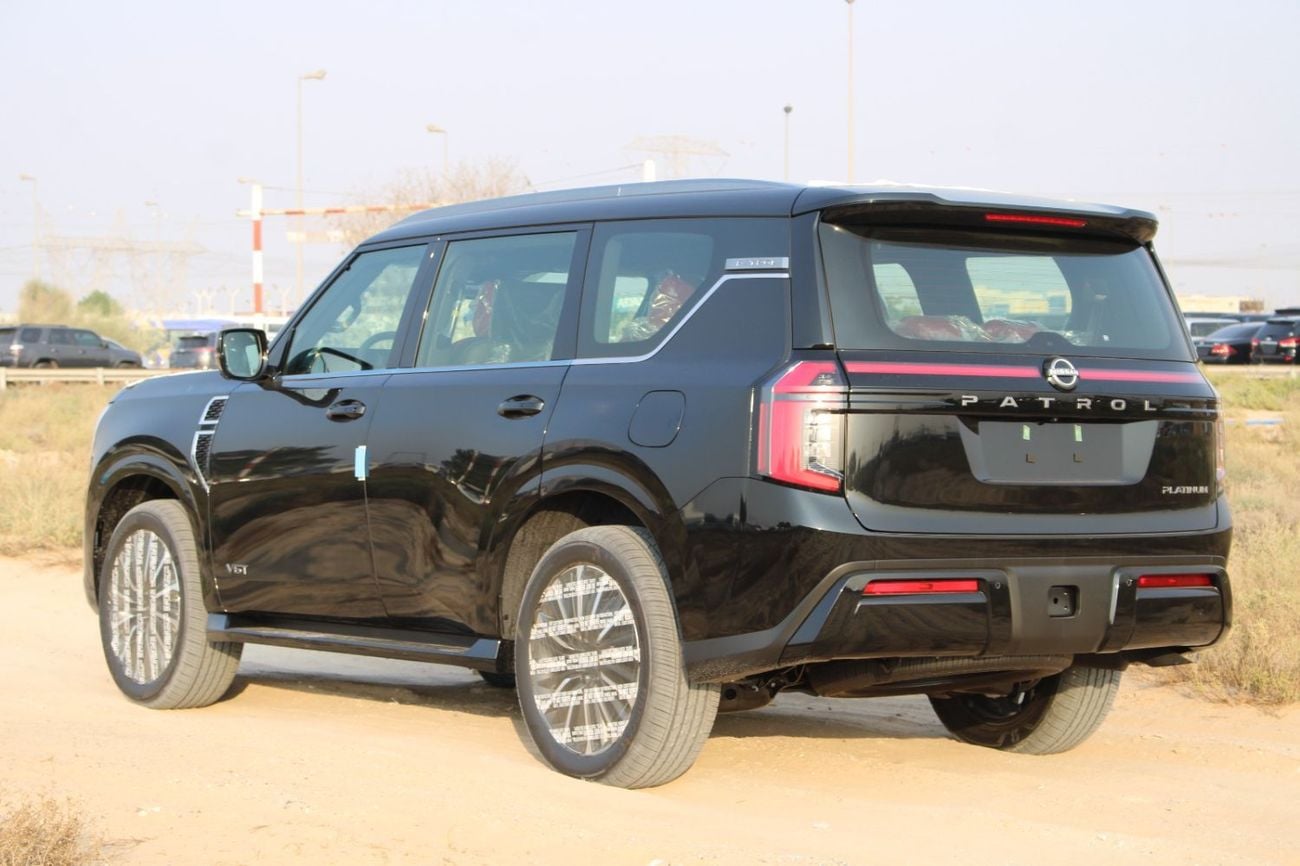 Nissan Patrol LE PLATINUM CITY BLACK WITH RED