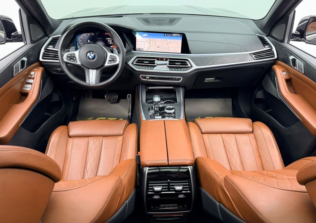 بي أم دبليو X7 50i M SPORT بي إم دبليو X7 xDrive50i M-Sport موديل 2019، مع ضمان، وسجل صيانة كامل لدى بي إم دبليو، 7 مقاعد، كامل