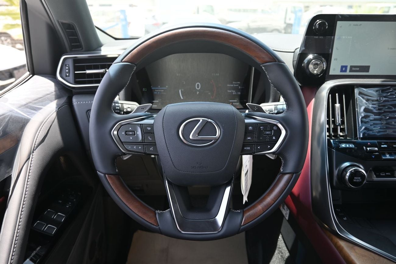 لكزس LX 700h SIGNATURE لكزس LX700h سيجنتشر 2026، محرك بنزين V6 ثنائي التيربو سعة 3.5 لتر + محرك هجين