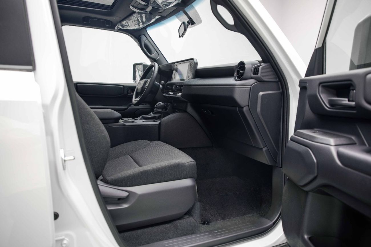 Toyota Prado Standard 2.8L Diesel - Platinum White Inside Black | Export Only