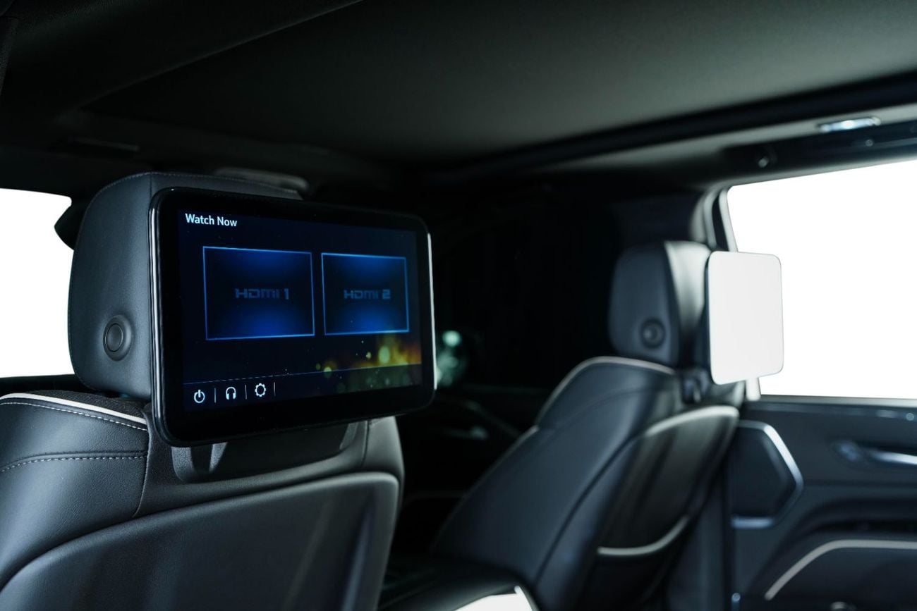 Cadillac Escalade SPORT 600 Sport-GCC-7 Seats-Full Service History With Dealer-Black Pack-Captain Seats