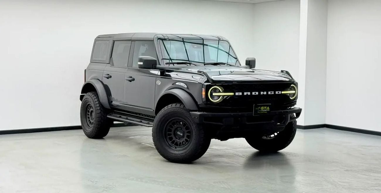 فورد برونكو وايلدتراك Wildtrak, Warranty + Service Pack, Full Service History, GCC