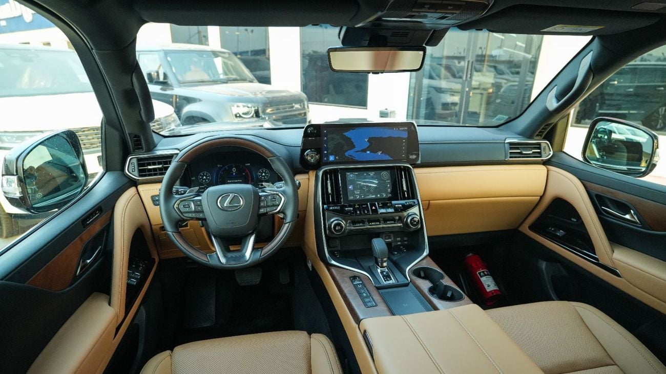 لكزس LX 700h SIGNATURE 3.5 HYBRID Black-Tan 2026 Export Only
