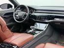 أودي A8 L 60 TFSI أودي A8L 60 TFSI كواترو موديل 2019، ضمان، سجل صيانة كامل لدى أودي، كاملة المواصفات، خليجية