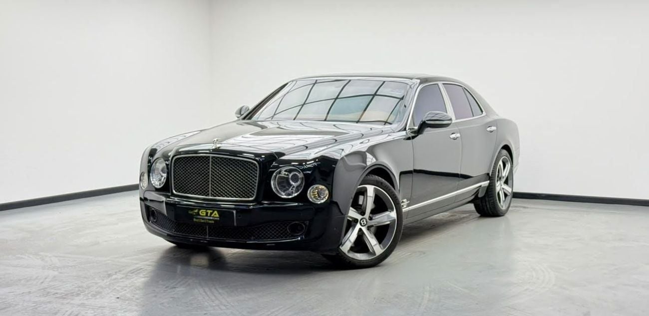 Bentley Mulsanne SPEED 2016 Bentley Mulsanne Speed, Full Service History, GCC Specs.