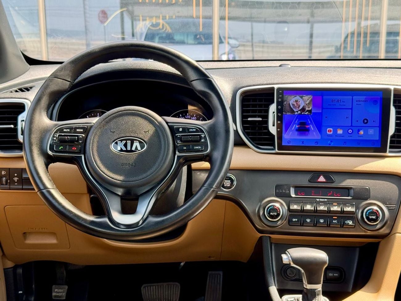 كيا سبورتيج LX STANDARD 799/- شهريًا | خليجي | فتحة سقف بانورامية، مقاعد جلدية، مثبت سرعة | خالية من الحوادث