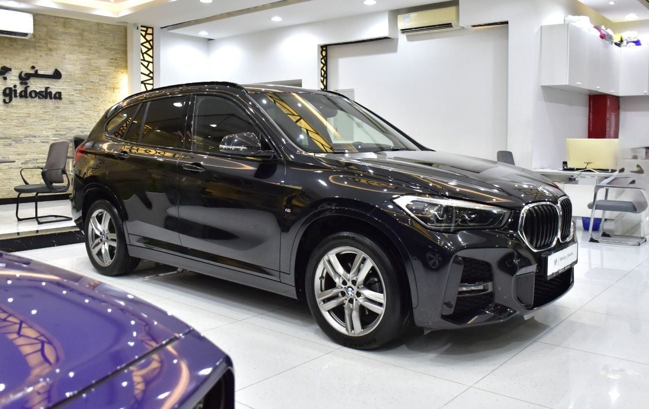 BMW X1 . EXCELLENT DEAL for our BMW X1 M-Kit xDrive18d ( 2021 Model ) in Black Color European Specs