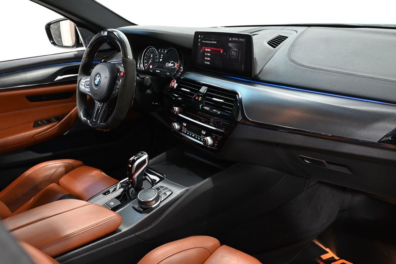 بي أم دبليو M5 Competition 2019 BMW M5 F90 Competition, Service History, 1 Year Warranty, Excellent Condition, Clean Title