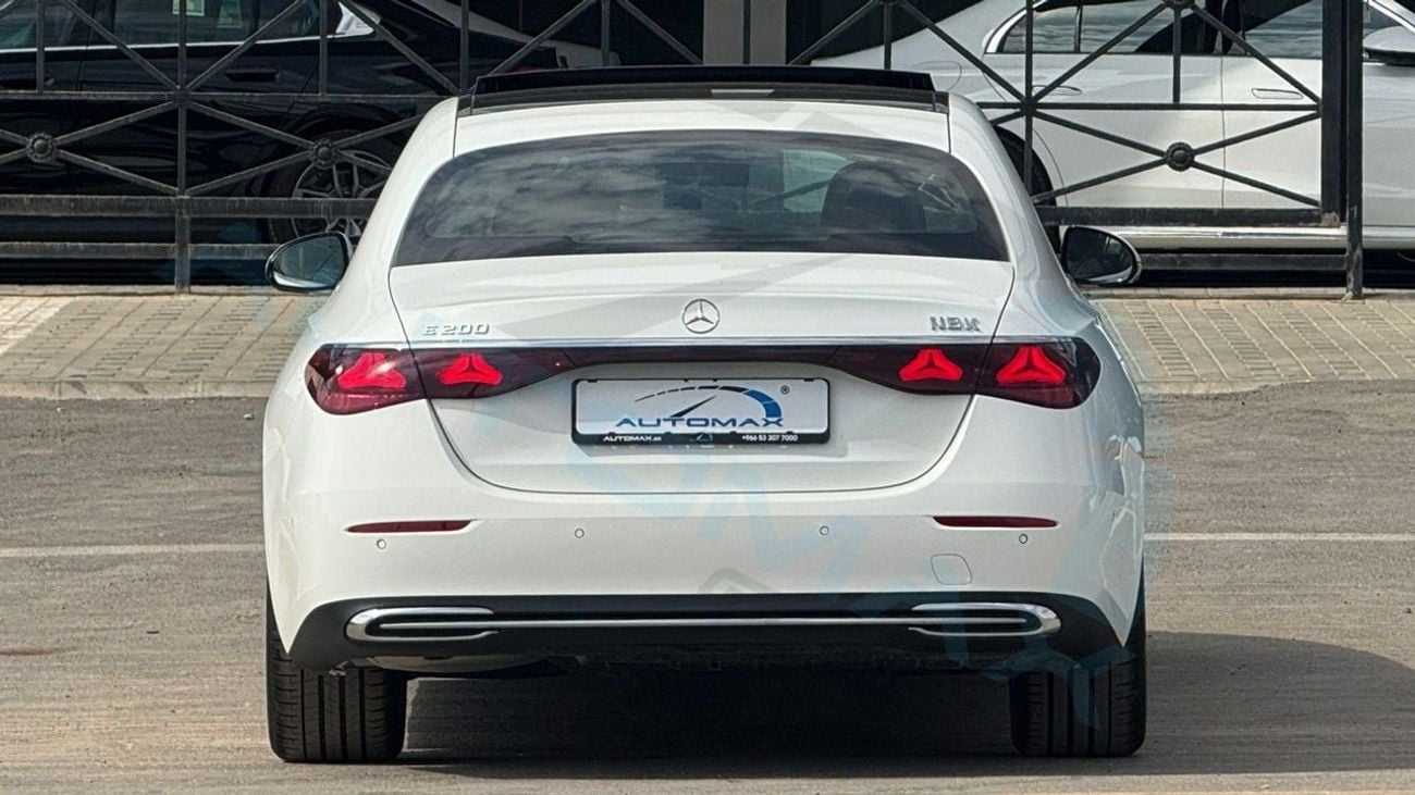 Mercedes Benz E200 EXCLUSIVE (For Export , НА ЭКСПОРТ) Exclusive EQ Boost 2.0L RWD GCC 2026 Без пробега