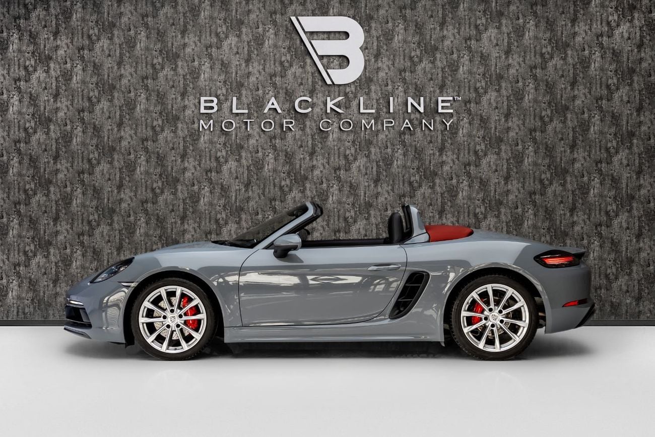 Porsche 718 Boxster S BUY NOW, PAY 2027 | THE BLACKLINE STANDARD | January 2027 Warranty, GCC, Low KMs